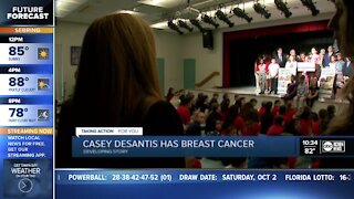 First Lady Casey DeSantis diagnosed with breast cancer, governor says