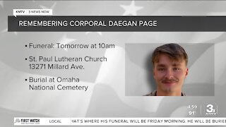 Community to gather for public visitation of fallen marine Cpl. Daegan Page