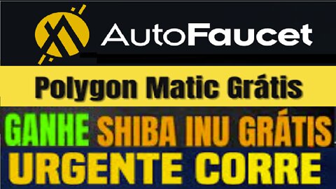 Auto Faucet - Ganhe SHIBA INU, MATIC Grátis na FAUCETPAY ou Direto na sua Carteira | CryptoCurrency