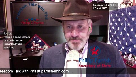 Freedom Talk with Phil - 27 April 2021