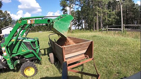 Country Mfg. Manure Spreader for Pasture Maintenance