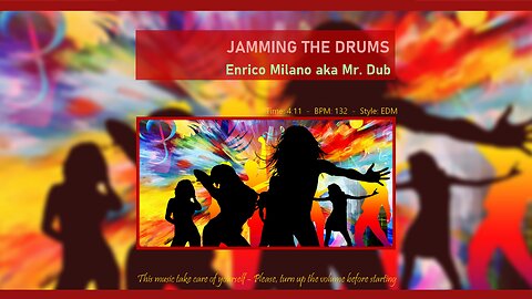 Jamming the drums (Vibrations Overloading the Drums Mix) - Instrumental EDM