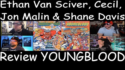 Ethan Van Sciver, Jon Malin, Shane Davis and Cecil Review Youngblood #1 (1992)