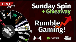LIVE Replay: Sunday Spin + Giveaway! New Game Every Hour! Exclusively On Rumble