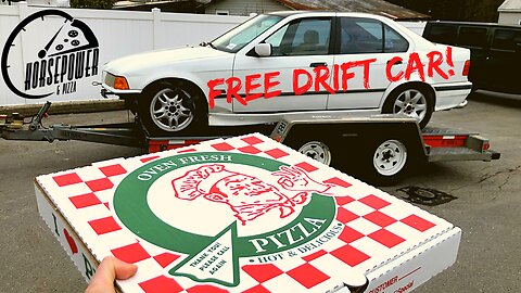 Buying a $350 Pizza & Getting A FREE BMW E36!