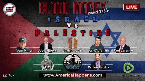 Blood Money Israel Palestine Panel LIVE Tonight (link in description)