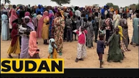 Humanitarian fears as thousands of Sudanese flee to Chad on foot