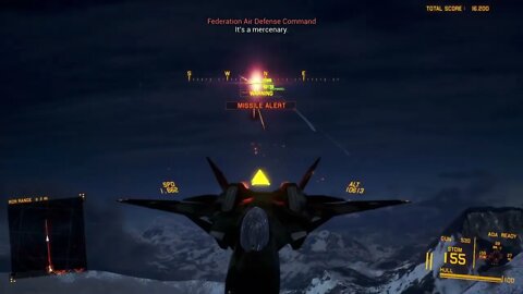 Monarch solos a night mission in Stepping Stone, Mercenary, 3 modifiers, No Damage, AOA only