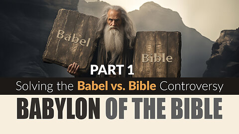 Babel vs. Bible Part 1 - Babylon's Bible Backstory