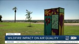 Impact of wildfire smoke on air quality in the Central Valley