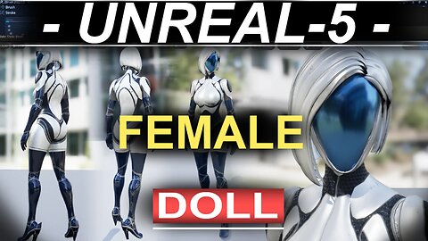 Unreal 5 Marketplace - Female DOLL (AVAILABLE!)