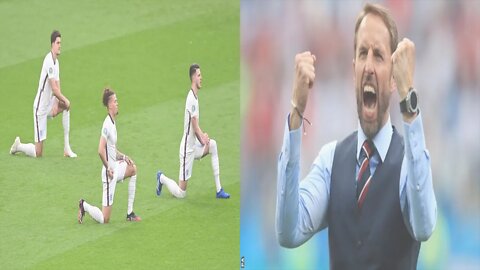 Hungarian Youth Boo Kneeling Gareth Southgate & England Soccer Team