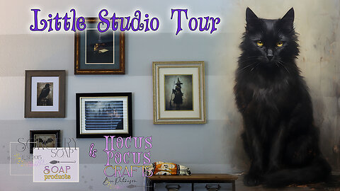 Little Studio Tour of Sorcery Soap & Hocus Pocus Crafts