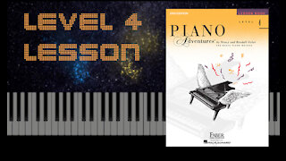 Allegro Grazioso - Piano Adventures Level 4 - Lesson Book