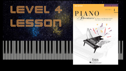 Allegro Grazioso - Piano Adventures Level 4 - Lesson Book