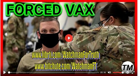 Leaked video Never ever join the military - The forced destruction by vaccination of our military