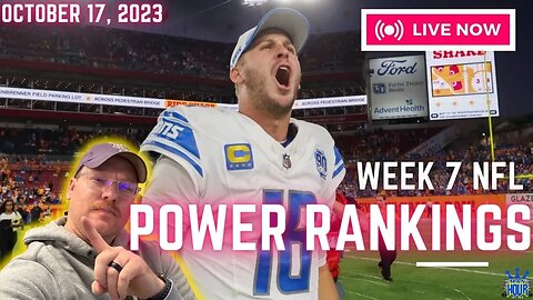 NFL Week 7 NFL Power Rankings