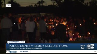 Community holds vigil for family killed Wednesday