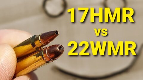 17hmr vs 22mag - CLAY BLOCKS!!!