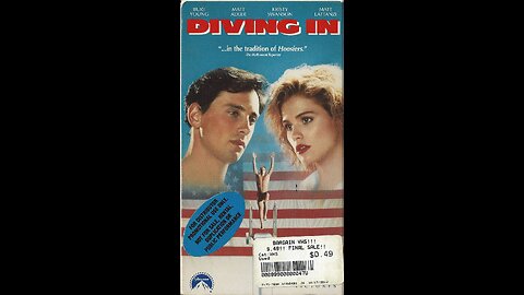 Opening to Diving In (1990) 1991 Screener VHS