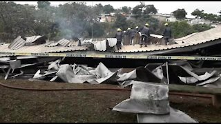 SOUTH AFRICA - Durban - COGTA fire (Videos) (SVX)