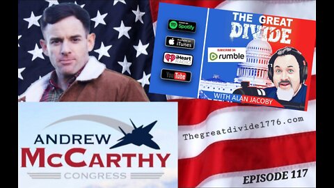 TGD117 Andrew McCarthy, America First Patriot For Congress!