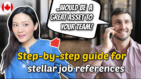 How to get stellar JOB REFERENCES (5-step foolproof guide)