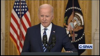Biden: No One Expected My Sanctions on Russia to Prevent Anything From Happening