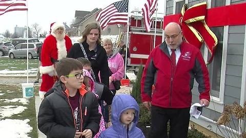 Army veteran honored with new house