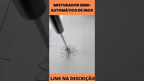 Batedor Fue Mixer para Creme Misturador Semi-Automático de inox Utensilio de Cozinha