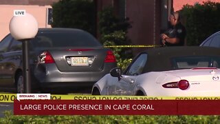 Large police presence in Cape Coral