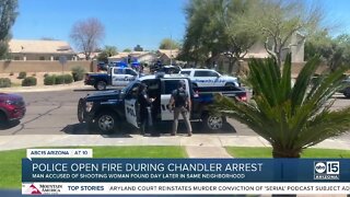 Chandler police open fire during arrest