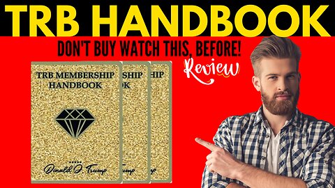 [TRB HANDBOOK] - WHAT IS THIS ABOUT TRB HANDBOOK? -⚠️ ((WARNING!!)) ⚠️ - TRB HANDBOOK REVIEW 2023