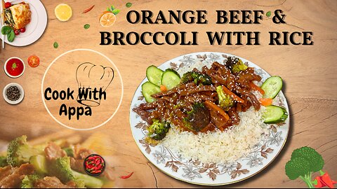 Orange Beef and Broccoli / Orange Beef and Veggie Stir Fry #beefstirfry #broccolistirfry #homemade