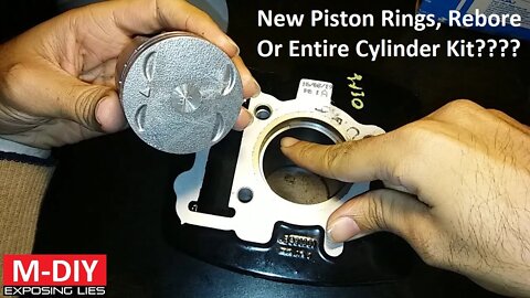 Cylinder kit Unboxing | New Pistons Rings, Rebore or Entire Cylinder Kit?? | Pulsar 135 LS [Hindi]