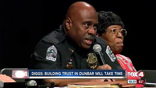 Chief says community trust will take more time