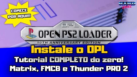 Tutorial DEFINITIVO - Como instalar o OPL do ZERO no Matrix FMCB e Thunder PRO 2