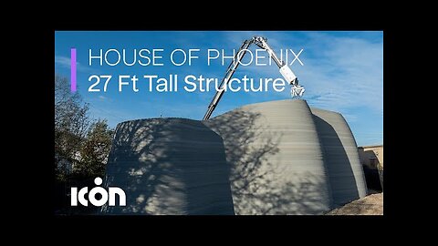 27 Ft-tall 3D-printed Structure Built by New Robot | ICON's Multi-Story Robotic Construction System