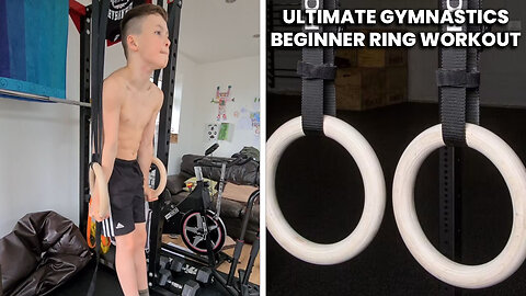 Want to get strong and flexible? Try these ring exercises!