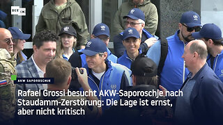 Rafael Grossi besucht AKW-Saporoschje nach Staudamm-Zerstörung