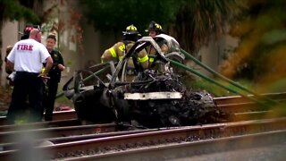 Tri-Rail train hits vehicle in Lake Worth Beach, killing 1 person