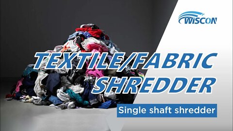 Fabric Waste Shredder | Cloth Waste Shredder | Textile Shredder