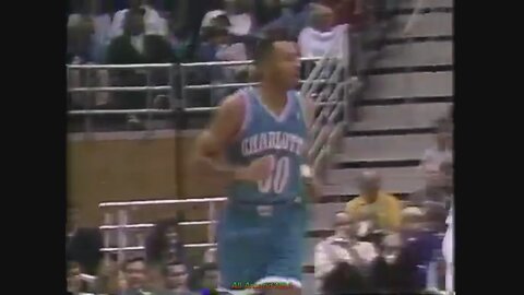 Dell Curry 26 Points 5 Ast @ Jazz, 1991-92.