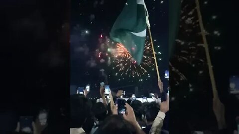 Pakistan Independence Day 2022 Lahore Minar-E- Pakistan #short1