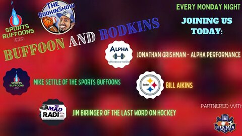 FANTASY FOOTBALL STRATEGY + NHL FREE AGENCY + PITTSBURGH STEELERS PREVIEW | BUFFOON AND BODKINS
