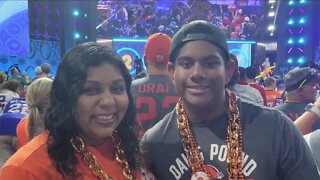 Browns fan surprised with trip to NFL Draft after surviving cancer twice