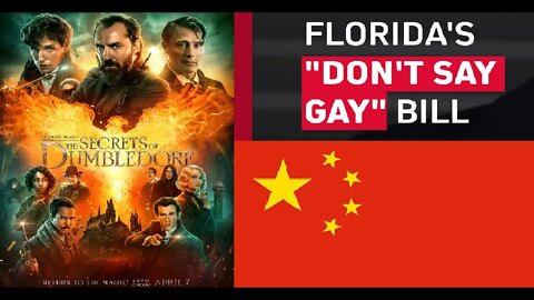 Hollywood Supports Don't Say Gay When In CHINA, Fantastic Beasts 3 Removes Gay Dialogue for China