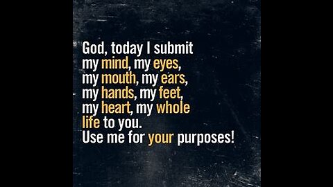 2023-03-12 Fully Submit To God