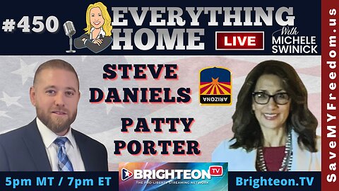 450: ARIZONA GRASSROOTS Steve Daniels - AZGOP Chair Candidate & Patty Porter - Voting Hand Count Queen & Candidate For CD4 Member At Large