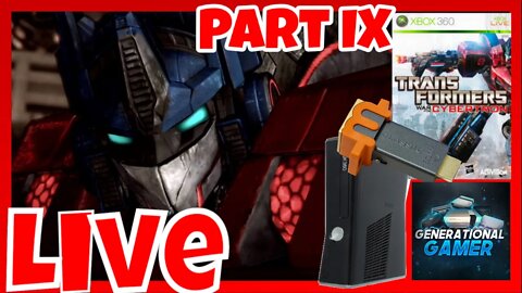 Transformers - War For Cybertron (Xbox 360) - Part IX (Live)